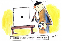 Mondrian ahnt Hitler