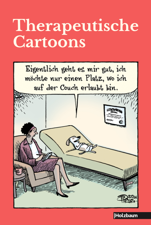 Therapeutische Cartoons Holzbaum Verlag Komische Künste Wien